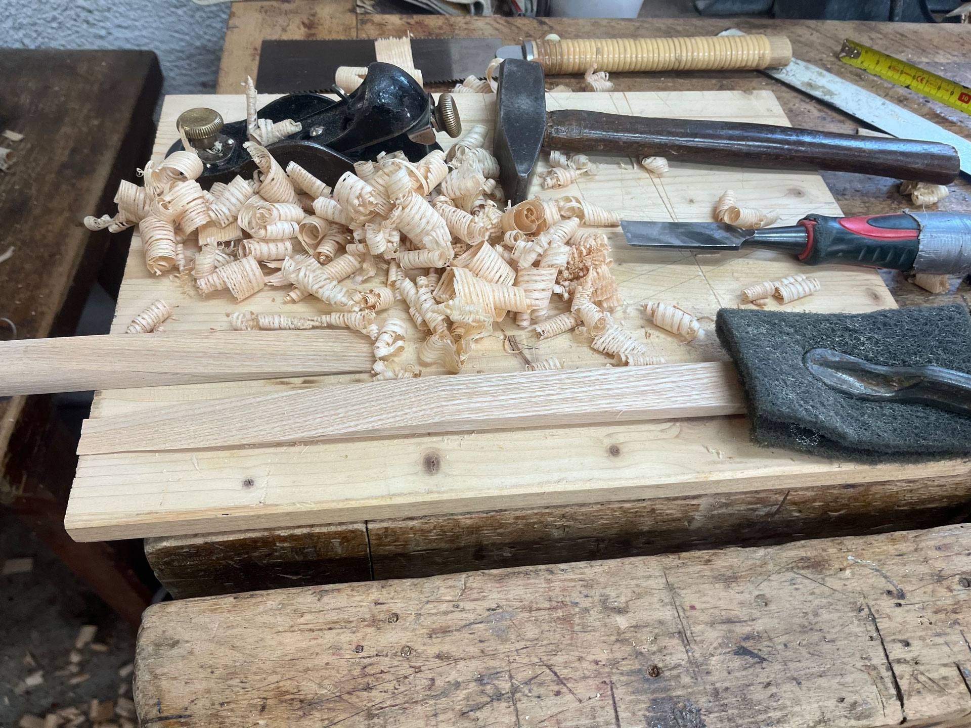 Bootsbau in der Werkstatt